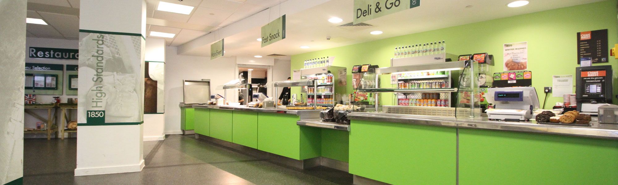 Canteen at William Brookes School
